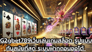 G2gbet789เว็บเล่นเกมสล็อต รูปแบบทันสมัยที่สุด ระบบฝากถอนออโต้ เล่นตรง ไม่ผ่านเอเย่นต์
