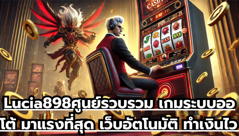 Lucia898ศูนย์รวบรวม เกมระบบออโต้ มาแรงที่สุด เว็บอัตโนมัติ ทำเงินไว จ่ายโบนัสสูง จ่ายจริง