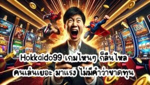 Hokkaido99 เกมไหนๆ ก็ลื่นไหล คนเล่นเยอะ มาแรง ไม่มีคำว่าขาดทุน-1